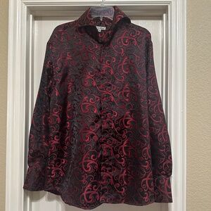 Daniel Ellissa Luxury Satin Dress Shirt